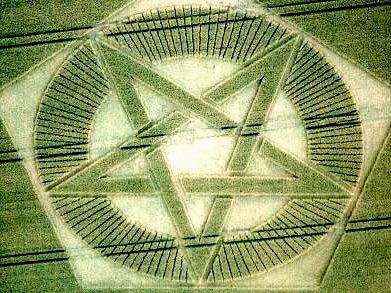 Círculos de las cosechas Pentagram